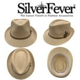 thumbnail image 2 of SILVERFEVER Fedora Hat with Feathers Gatsby Holiday Octoberfast Bavarian Alpine Trilby Dress Up Hats, 2 of 11