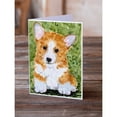 thumbnail image 2 of Corgi Greeting Cards and Envelopes Pack of 8, 2 of 2
