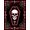 Black Red White, Pattern 3, variant on ODIKA Bat Damask Coffin Gothic Decorations Cross Skull Halloween Horror Refined Foldable Easy Care for Queen Size Bedroom, Under Bed, Master