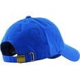 thumbnail image 3 of Classic Unisex Cotton Adjustable Low Crown Baseball Cap – Plain Dad Hat, 3 of 7