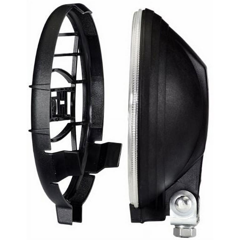 Hella Hel165530801 Pair Of Black Abs Grill Guard Covers For 500
