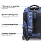 thumbnail image 3 of Mochila enrollable J World New York Sunrise Kids Disco de 18 pulgadas, 3 of 4