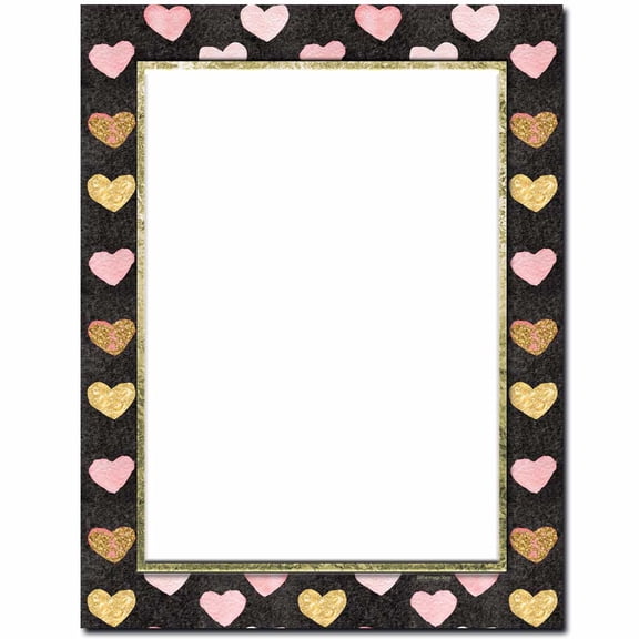 Love Me, Love Me Not Letterhead Laser & Inkjet Printer Paper, 25 Sheets per Pack