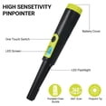 thumbnail image 2 of Metal Detector Pinpointer for Adults & Kids IP68 Waterproof 360° Detection Handheld Pin Pointer Wand with LCD Screen 3 Modes (Audio, Vibration, Audio & Vibration) for Treasure, 2 of 7
