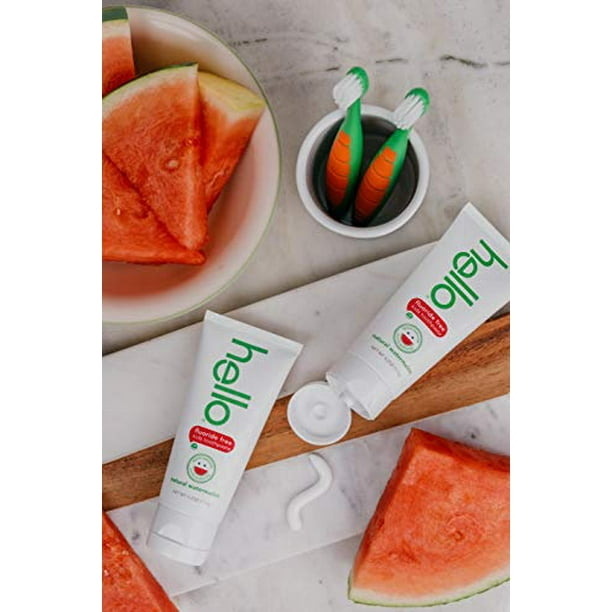 Hello Oral Care Kids Fluoride Free and SLS Free Toothpaste ...