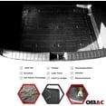thumbnail image 2 of Trunk Mat Rear Cargo Liner For VW Jetta SportWagen 2011-2014 All-Weather TPE, 2 of 7