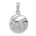 thumbnail image 1 of FB Jewels 14K White Gold Gold Polished Volleyball Pendant, 1 of 3