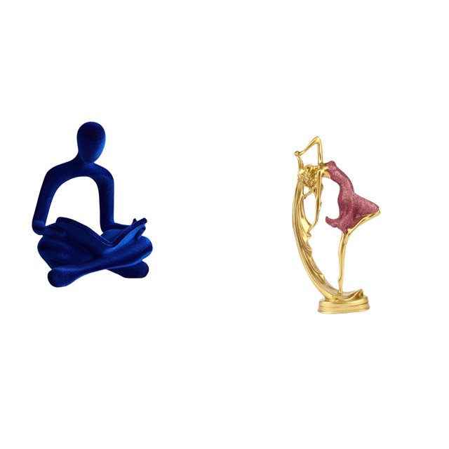 Figura de pensador abstracto,Estatua de pensador abstracto,decoración para el hogar,Estatua de la niña bailarina,Estatua de bailarina de ballet,decoración del hogar,arte y