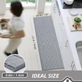 thumbnail image 2 of Kitchen Runner Rug 20”x59” Washable Non Slip Kitchen Mats for Floor Absorbent Soft Kitchen Rugs for Floor,Sink,Hallway,Laundry,Grey, 2 of 9