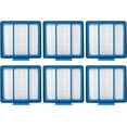 thumbnail image 1 of Paquete de 6 filtros HEPA de repuesto RVFFK950 1172FK870 para aspiradoras Shark ION, IQ, EZ y AI. RVFFK950 1172FK870 RV1001AE RV101 RV1001 AV970 AV993 RV912S AV1002AE AV753 UR1000SR AV752., 1 of 5