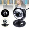thumbnail image 1 of High-definition Video Webcam Webcam USB 2.0 Digital Camera with Built-in Sound Microphone for Laptop Computer-with Light Bulb, 1 of 8