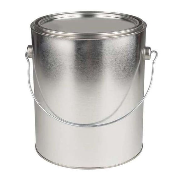 Qorpak Lab Paint Can w/Lid,1 Gal,Tinplate,PK6 MET-03099
