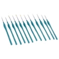 thumbnail image 1 of 12 Pcs Pinceaux Script Doublure Aquarelle Colorée Bleue, 1 of 8