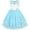 Blue Unicorn, variant on Flower Girls Dress Off White Belted Wedding Party Bridesmaid 8 Years