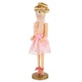 thumbnail image 3 of 15.5" Pink Tutu Blonde Wooden Ballerina Wooden Christmas Nutcracker, 3 of 4