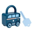 thumbnail image 2 of DPTALR Children's Educational Unlocking Toy Baby Enlightenment Matching Lock Toy Car, 2 of 2