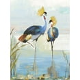 thumbnail image 2 of Wilson, Aimee 25x32 White Modern Wood Framed Museum Art Print Titled - Heron Pairing, 2 of 4