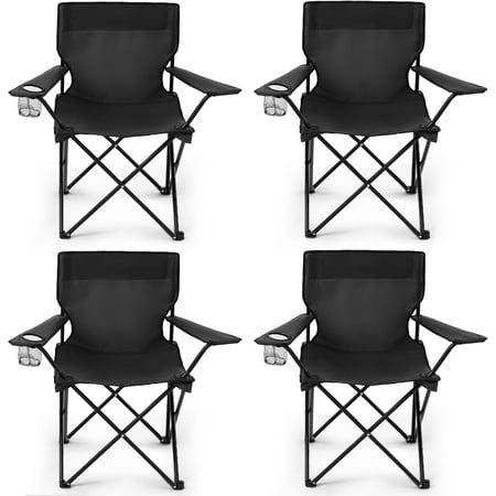 4 pack folding camping chairs product