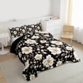 thumbnail image 3 of Feelyou Vintage Western Floral Full Size Comforter Sets, Rustic Farmhouse Bedding Comforter Set, Teen Child Kid Adult Reversible Bedding Sets, Breathable Home Decor, 3pcs, 3 of 8