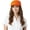 Orange, variant on Men Women's Beret Hat, Summer Mesh Breathable Newsboy Cap Adjustable Cabbie Hat with Buckle