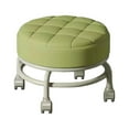 thumbnail image 1 of Tabouret à Roulettes Rotatif à 360 Degrés Confortable Robuste Tabouret de Pédicure Tabouret Mini Mobile Vert, 1 of 8