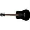 Oscar Schmidt 0.5 in. Dreadnought Acoustic Guitar, Black