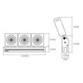 thumbnail image 3 of SUTENGDA Powerful 3-Fan Aquarium Chiller - Easy Installation  Low Power Consumption  and Perfect for Saltwater Tanks, 3 of 8