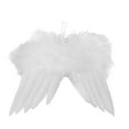 thumbnail image 4 of yingyy 10piece Angel Wing Celebration Essential Reusable Feathers Wing Ornament For Wedding Home Hanging, 4 of 6