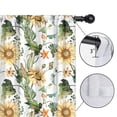 thumbnail image 4 of Blackout Kids Curtains,Leaf Orange Flower Corn Sunflower Pattern Childrens Insulated Curtains Set Of 2,Bedroom Essentials,Toddler Room Decor 42"x84", 4 of 5