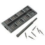 FESTFENDS 1 Set Screwdriver Repair Tool Set for Computer Precision Multi-functional S2 Molybdenum Steel Grey 48Pcs
