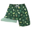 thumbnail image 5 of Kcolen Mens Swim Trunks,Mens Swim Trunks 7 Inch,Drawstring Swimwear Beach Vacation Surf Shorts, 5 of 5