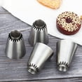 2pcs Cake Tips Set Cream Decoration Icing Piping Pastry Nozzles Cupcake
