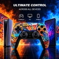 thumbnail image 2 of Rotacess Wireless Controller for P5 Controller, with Dual Vibration/Motion Sensor/Screenshot/3.5mm Audio Jack, Compatible with P5/P5 Pro/P5 Slim Console, Camouflage, 2 of 8