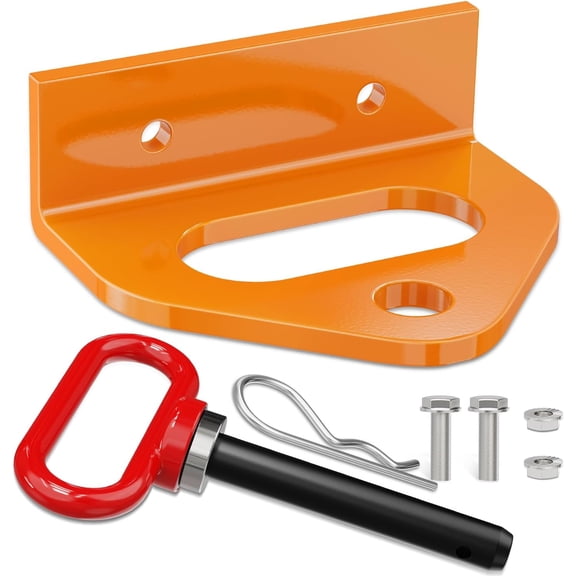 Heavy Duty Bolt on Tow Hitch 093-1000-00 093-1000-98 Compatible with Bad Boy Mowers MZ MZ Magnum ZT CZT Maverick Orange