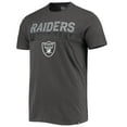 thumbnail image 2 of Men's '47 Charcoal Las Vegas Raiders Dark Ops Super Rival T-Shirt, 2 of 3
