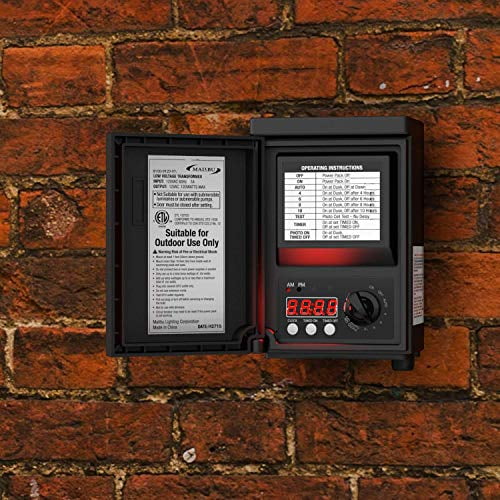 Malibu 120-Watt Transformer with Timer and Sunlight Sensor for Low