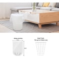 thumbnail image 2 of AllWays Plaza 3 Gallon Trash Bag, Small Garbage Bags, No Flaps/Ties, 90 Count, 45x48cm, 3.7g/pcs, Unscented, White, 2 of 11