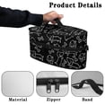 thumbnail image 5 of HELLHERO Dog Bone Portable Steam Iron Storage Case Easy to Carry Portable Travel Steamer Carrier Bag, Case Only, 5 of 6