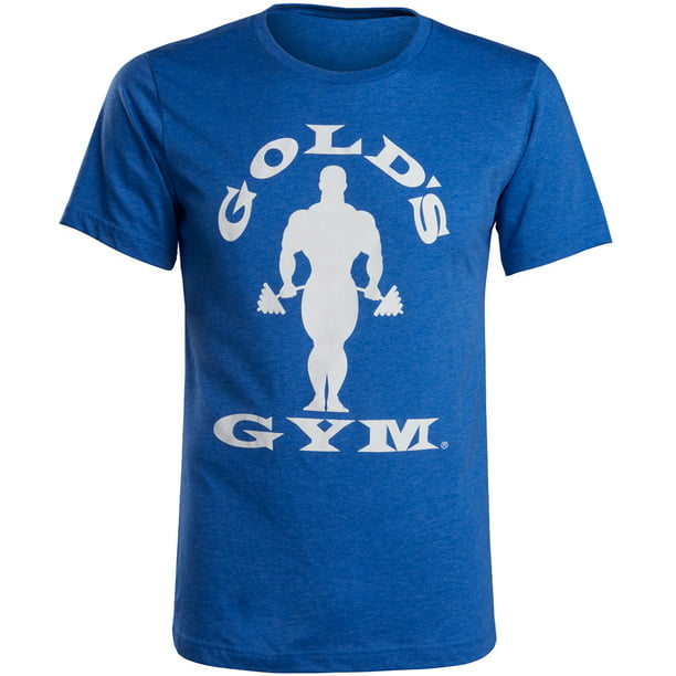 Gold's Gym - Gold's Gym Silhouette Joe T-Shirt - 2XL - Blue - Walmart ...