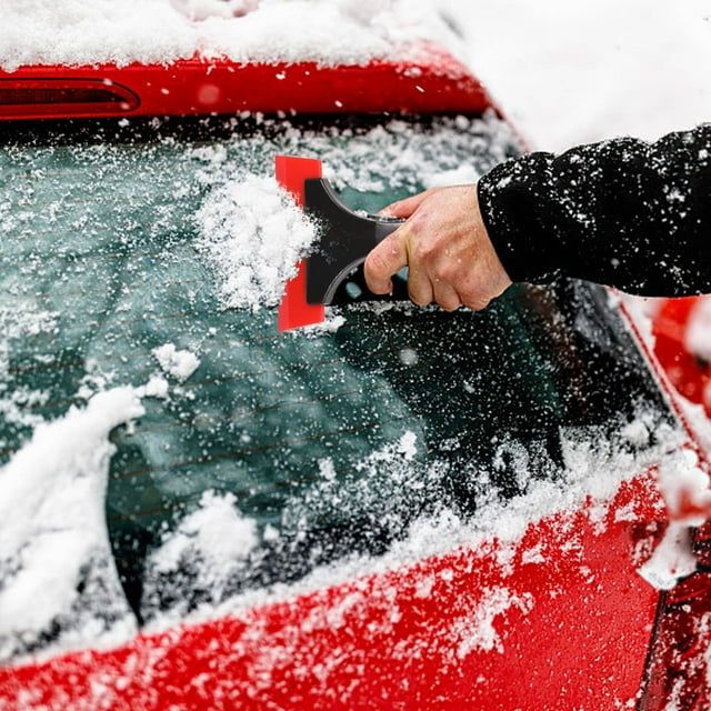 XYAIYT Retractable Snow Brush For Car Glass Window Scraper Premium Snow Shoveling Tool With Aluminum Handle EVA Grip Long Lasting Bristles Soft Tendon Defrosting Artifact