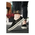 thumbnail image 5 of Men's Fashion Casual Cloth Shoes Canvas Slip-on Loafers Espadrille Walking Sneakers Boat Shoes, 5 of 7
