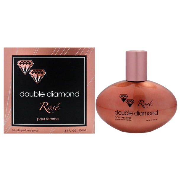 Double Diamond Rose de Double Diamond para mujeres - Spray EDP de 3,4 oz