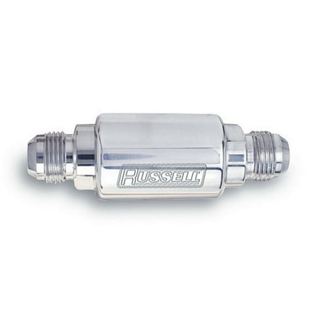 Russell 3-1/4in Aluminum Filter #8 x 3/8in Polished