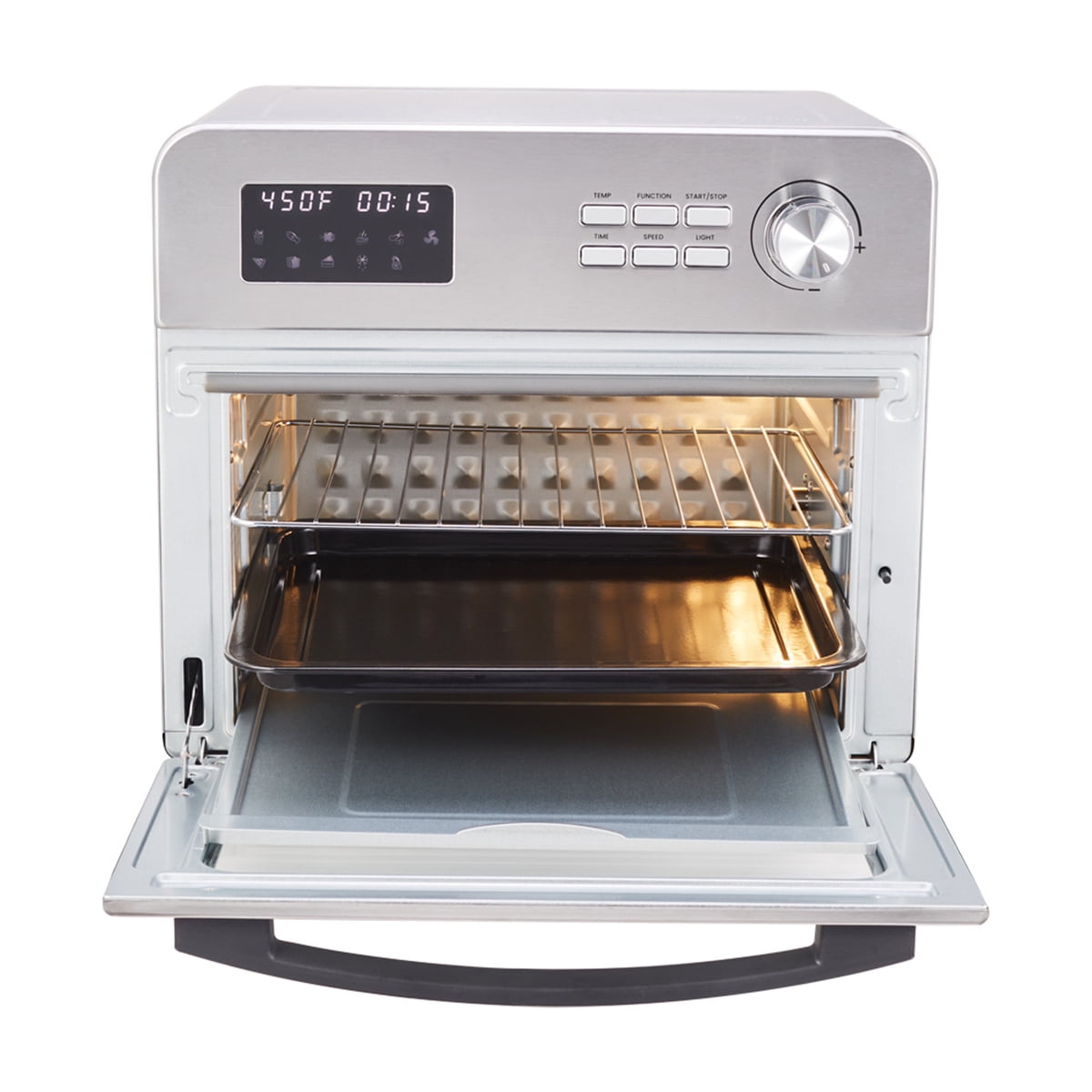 Kepooman Toaster Air Fryer Combination, 3-Layer Rack Convection Oven Suitable for French Fries Pizza Kepooman Toaster Air Fryer Combination, 3-Layer Rack Convection Oven Suitable for French Fries Pizza
