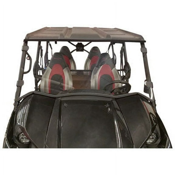Removable Full Windshield Clear - Scratch Resistant Compatible With Kawasaki Teryx4 800 2016-2023