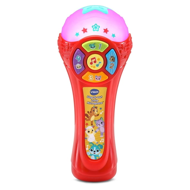 VTech® Sing-It-Out Little Microphone™ - Musical Playtime for Toddlers - English Version