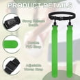 thumbnail image 3 of Uxcell Flag Football, Adjustable Flag Football Belts with 1 Belt and 2 Flags Easy Tear Away 2Pcs & Emerald Green/Purple - Fitting For(Youth/Adults Players Training Equipment/Competition), 3 of 7