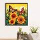 thumbnail image 2 of Pintura de diamante 5D DIY taladro redondo completo mariposa girasol arte artesanal (K593) Hugtrwg Para estrenar, 2 of 9
