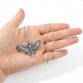 thumbnail image 4 of Collar colgante TUNC Calavera mariposa y luna Sencillez, 4 of 5