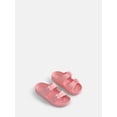 thumbnail image 2 of Wonder Nation Little and Big Boys or Girls Two Buckle Footbed Slide Sandals, 2 of 5